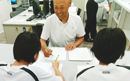 先生たちとの相性が確認できます